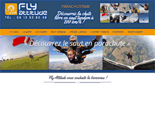 Tablet Screenshot of flyattitude.com